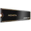 Твердотельный накопитель SSD M.2 2280 2TB ADATA LEGEND 960 [ALEG-960-2TCS] PCIe Gen4x4 with NVMe, 7400/6800, IOPS 750/630K, MTBF 2M, 3D NAND, 1560TBW, 0,43DWPD, Heat Sink, SMI SM2264, Work with PS5, RTL